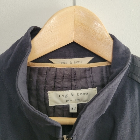 Rag & Bone Navy Utility Jacket - Picture 11 of 12